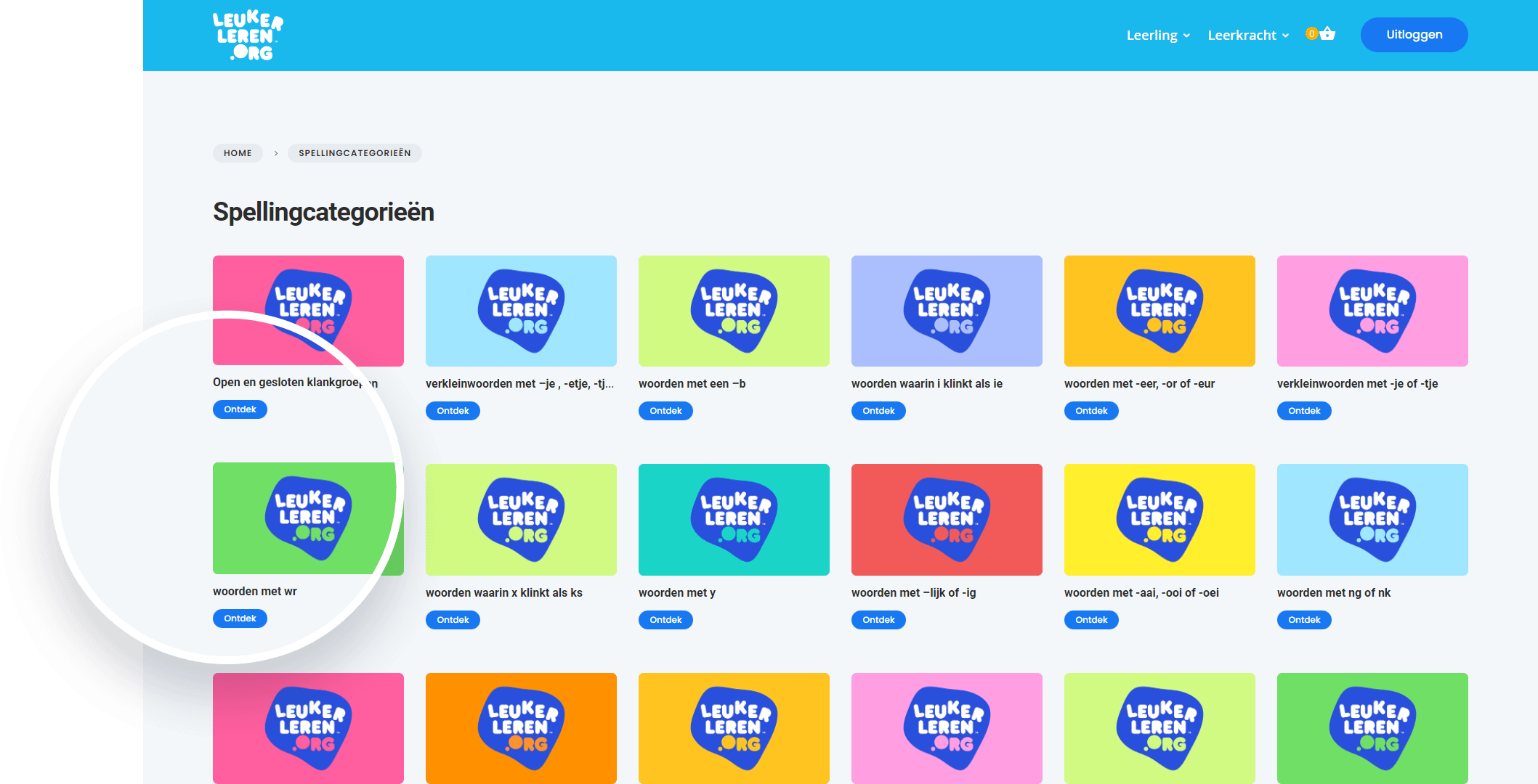Spelling — Leuker Leren